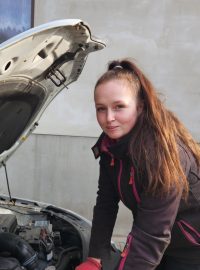 Automechanička Tereza Varmužová