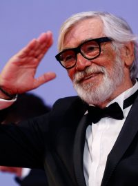 Herec a dlouholetý šéf karlovarského filmového festivalu Jiří Bartoška