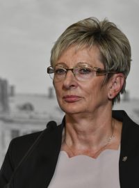 Ministryně průmyslu a obchodu Marta Nováková (za ANO)