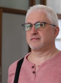 Běloruský politický exulant Vladislav Jandjuk