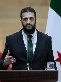 Ahmad Šara (také Ahmad al Sharaa), vůdce Sýrie