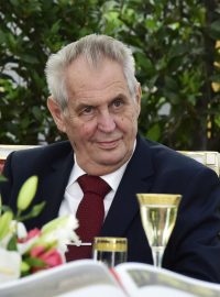 Prezident České republiky Miloš Zeman