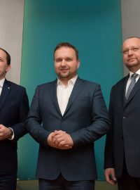 Marek Výborný, Marian Jurečka, Jan Bartošek