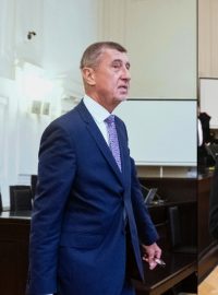 Andrej Babiš a Andrej Babiš mladší u soudu