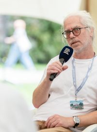 Stanislav Vintr na Letní filmové škole v Uherském Hradišti