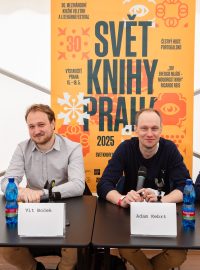 Debata podcastu Reparát na knižním veletrhu Svět knihy Praha