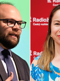 Václav Pláteník (KDU-ČSL) a Michaela Šebelová (STAN)