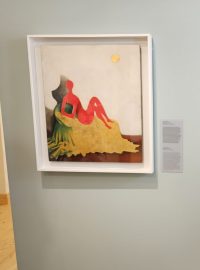 Expozice Jana Zrzavého v telčském zámku