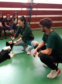 Argo a jeho majitelé mezi žáky bílinské základní školy