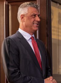 Kosovský prezident Hashim Thaci