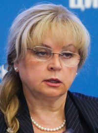 Předsedkyně Ústřední volební komise Ella Pamfilovová