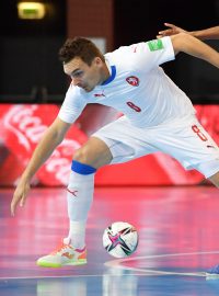 Utkání futsalového MS Česko - Panama