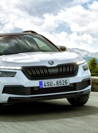 Městské SUV Škoda Kamiq Monte Carlo.
