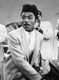 Little Richard v roce 1957 v nahrávacích studiích Paramount