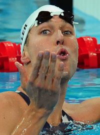 Klete Keller - člen zlatých amerických štafet na 4x200 metrů volný způsob z Atén 2004 a Pekingu 2008