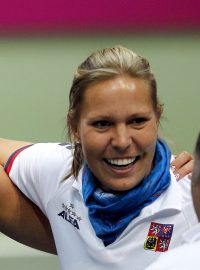 Petra Kvitová a Lucie Hradecká se znají nejen z Fed Cupu