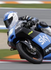 Romano Fenati při srpnové Velké ceně Brna
