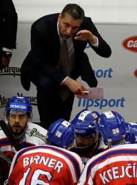 Trenér hokejové reprezentace Josef Jandač