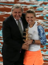 Ilie Nastase a Simona Halepová