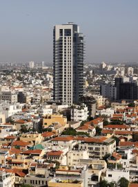 Pohled na Tel Aviv, květen 2017