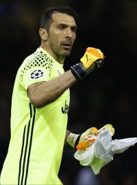 Brankář Juventusu Turín Gianluigi Buffon