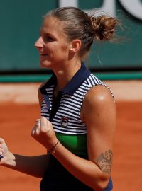 Karolína Plíšková po výhře ve čtvrtfinále