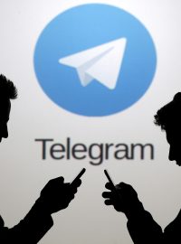 Sociální síť Telegram. Ilustrační foto.