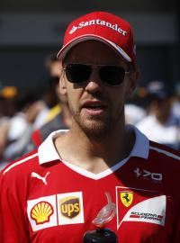 Německý pilot F1 Sebastian Vettel