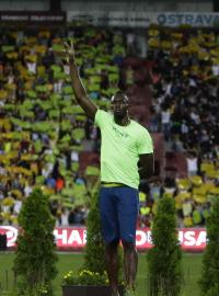 Usain Bolt s choreem od fanoušků