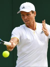 Česká tenisová jednička Tomáš Berdych