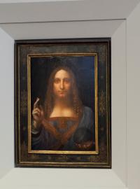 Obraz Leonarda Da Vinciho Spasitel světa.