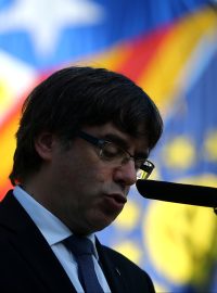 Katalánský premiér Carles Puigdemont