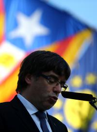 Katalánský premiér Carles Puigdemont