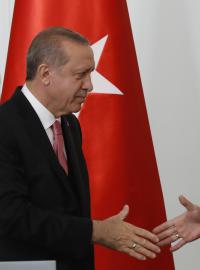 Turecký prezident Erdogan a jeho polský protějšek Duda