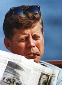 John F. Kennedy. Archivní snímek.