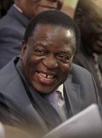 Nový prezident Zimbabwe Emmerson Mnangagwa na archivním snímku.