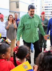 Venezuelský prezident Nicolas Maduro (ilustrační foto)