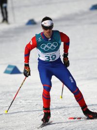 Běžec na lyžích Martin Jakš na olympiádě v Pchjongčchangu