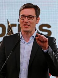 Kandidát socialistické opozice Gergely Karácsony