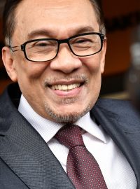 Bývalý malajsijský opoziční vůdce Anwar Ibrahim