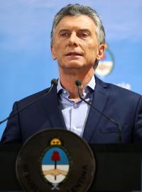 Argentinský prezident Mauricio Macri