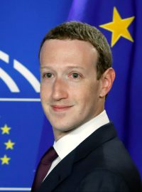 Mark Zuckerberg v Evropském parlamementu