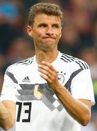 Německý útočník Thomas Müller.