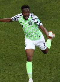 Střelec Nigérie Ahmed Musa