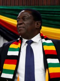 Prezident Zimbabwe Emmerson Mnangagwa.