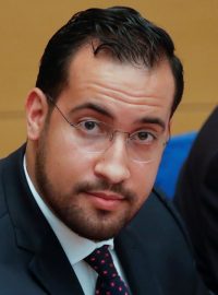 Macronův exporadce Alexandre Benalla.