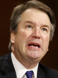 Brett Kavanaugh před senátory z právního výboru