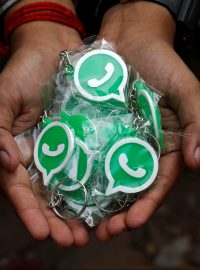 Do indických voleb se zapojí komunikační aplikace WhatsApp. Bude ověřovat falešné zprávy (ilustrační snímek)