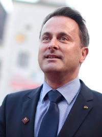 Lucemburský premiér Xavier Bettel z liberální Demokratické strany