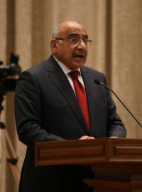 Irácký premiér Ádil Abdul Mahdí